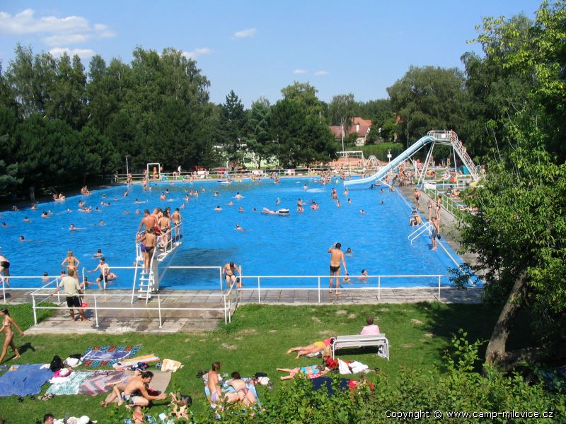 Autokemp Milovice - koupalit