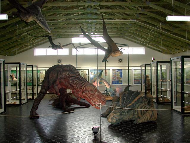 Rezervace Soos - expozice Dějiny Země