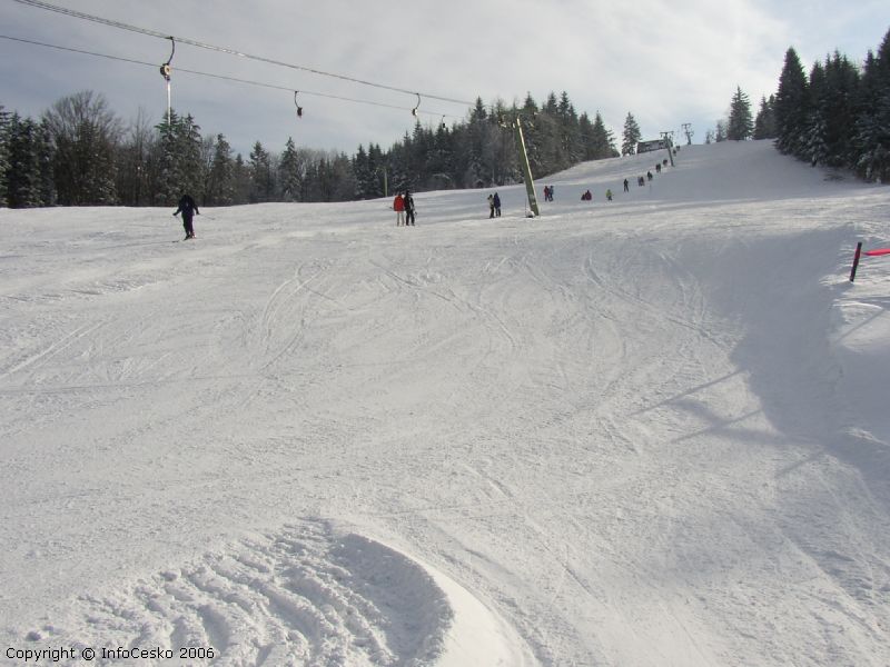 Vrchn� ��st velk� sjezdovky