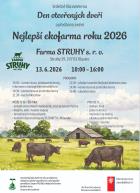Den otev�en�ch dve�� a p�ed�n� ocen�n� Nejlep�� ekofarm� roku 2026